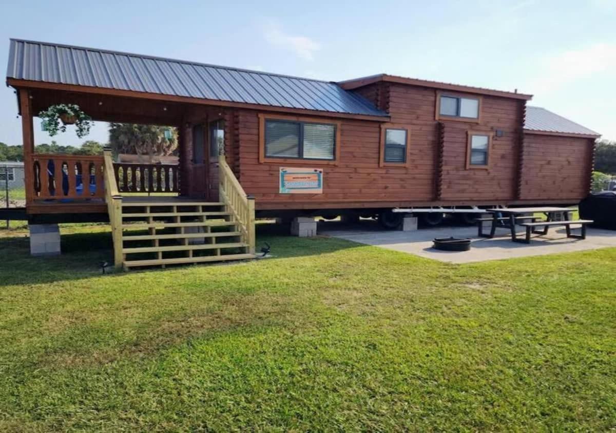 Water View Cabin Near North Topsail Beach Sneads Ferry المظهر الخارجي الصورة