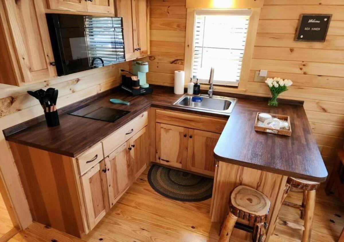Water View Cabin Near North Topsail Beach Sneads Ferry المظهر الخارجي الصورة