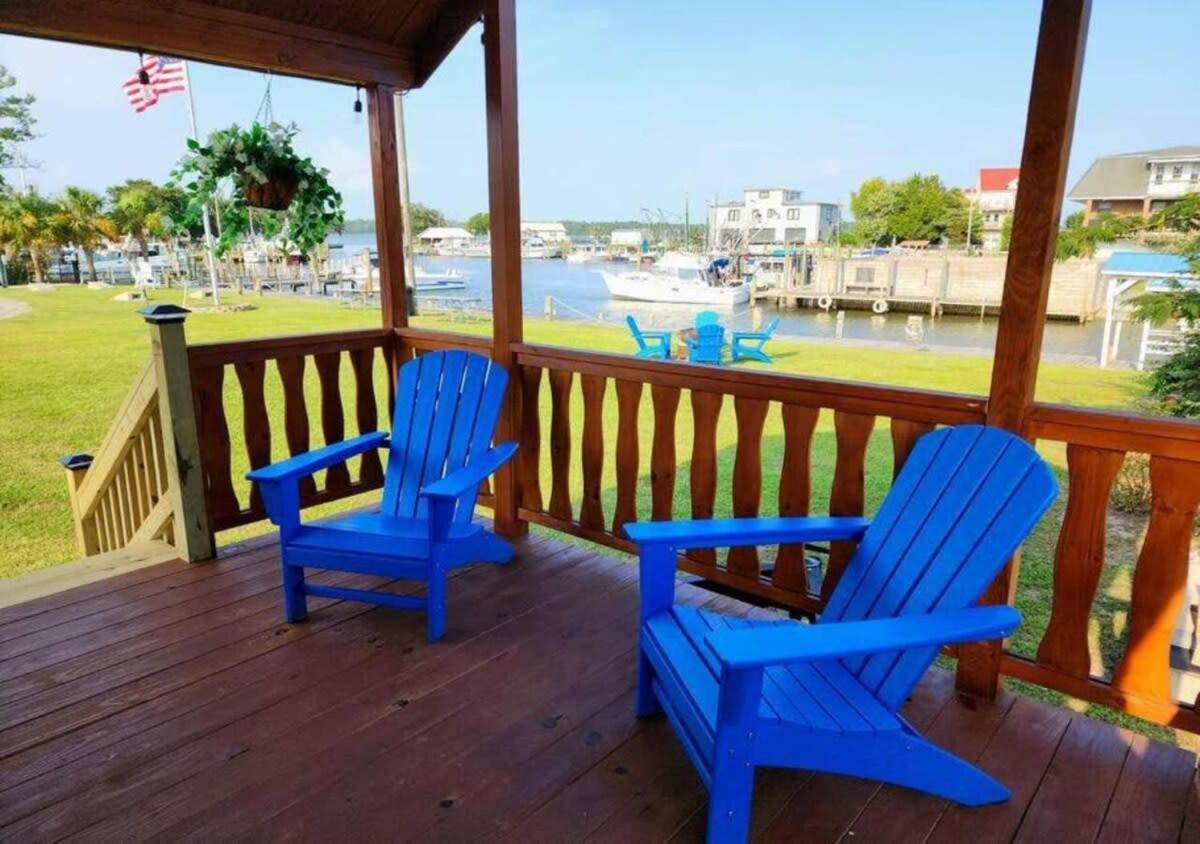 Water View Cabin Near North Topsail Beach Sneads Ferry المظهر الخارجي الصورة