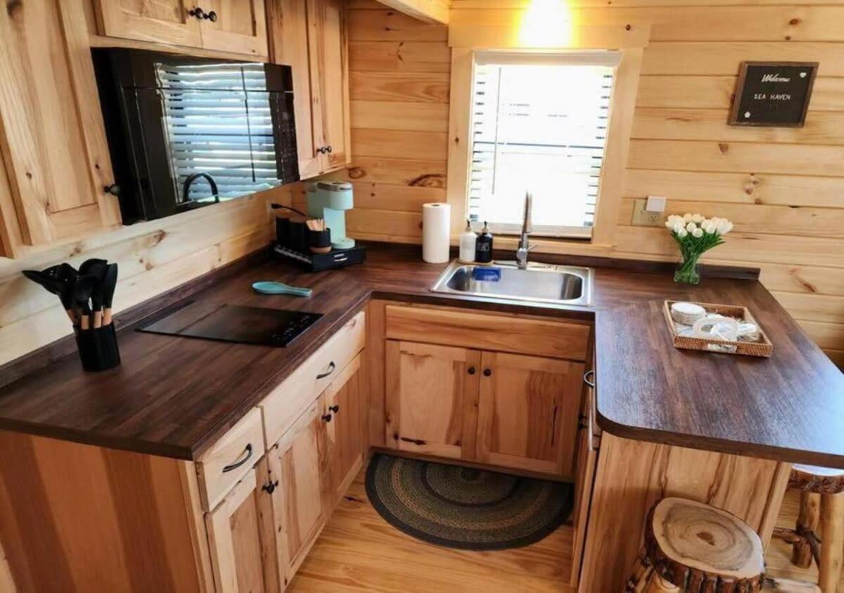 Water View Cabin Near North Topsail Beach Sneads Ferry المظهر الخارجي الصورة